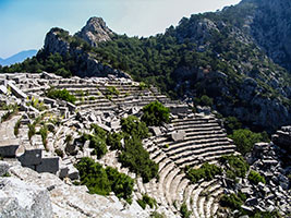 Theatre and scenery at Termessos